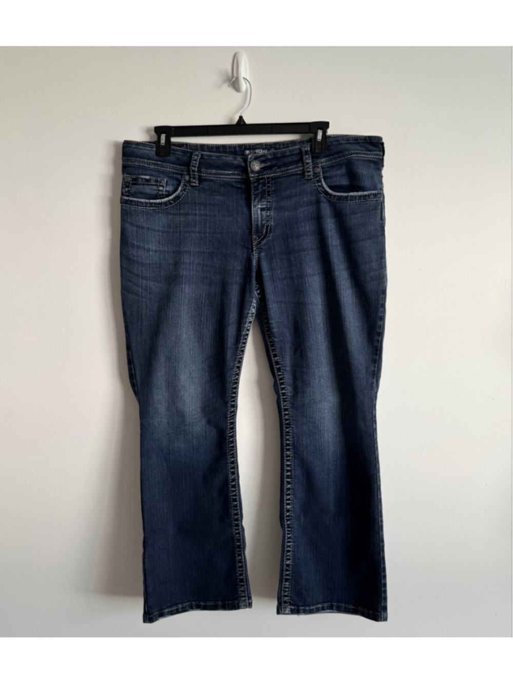 Women's Silver Jeans Co. Suki Surplus Jeans Size 20 Blue